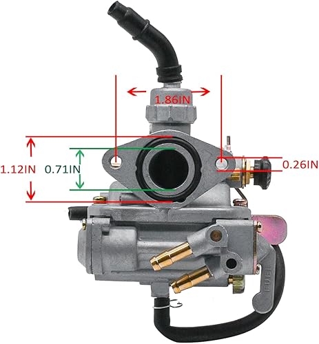 Miniatura 2 de Carburador CT90 para Honda CT90 Trail 90 K1 K2 K3 K4 Carb 1970-1979