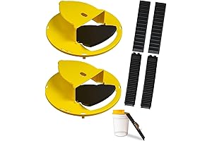 5 Gallon Bucket Mouse Rat Trap Bucket Lid - Humane Auto Reset...