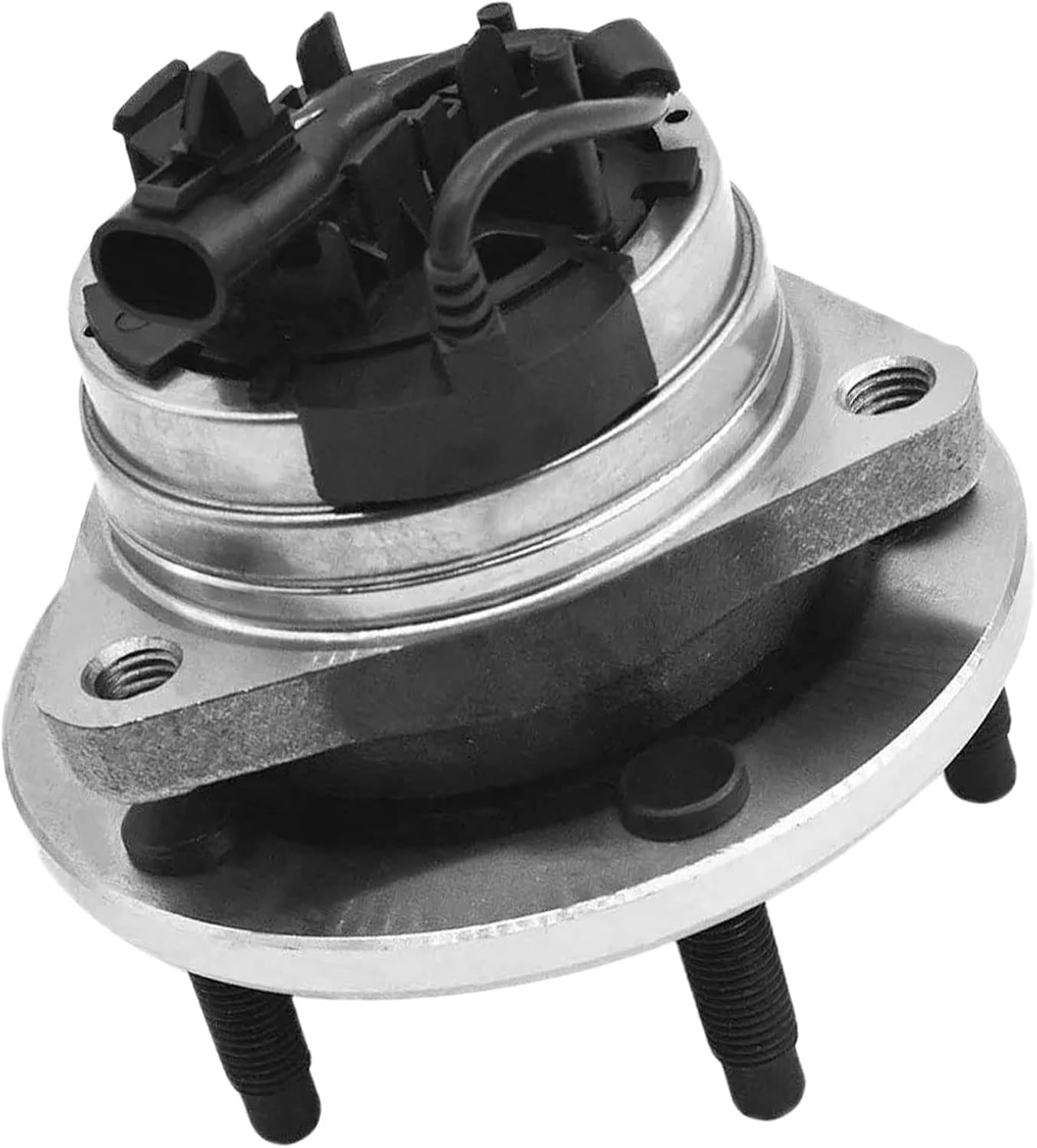 MotorbyMotor 513214 Front Wheel Bearing and Hub Assembly with 5 Lugs fits for Chevy Malibu Cobalt HHR, Pontiac G6, Saturn Aura Low-Runout OE Directly Replacement Wheel Hub Bearing Assembly w/ABS