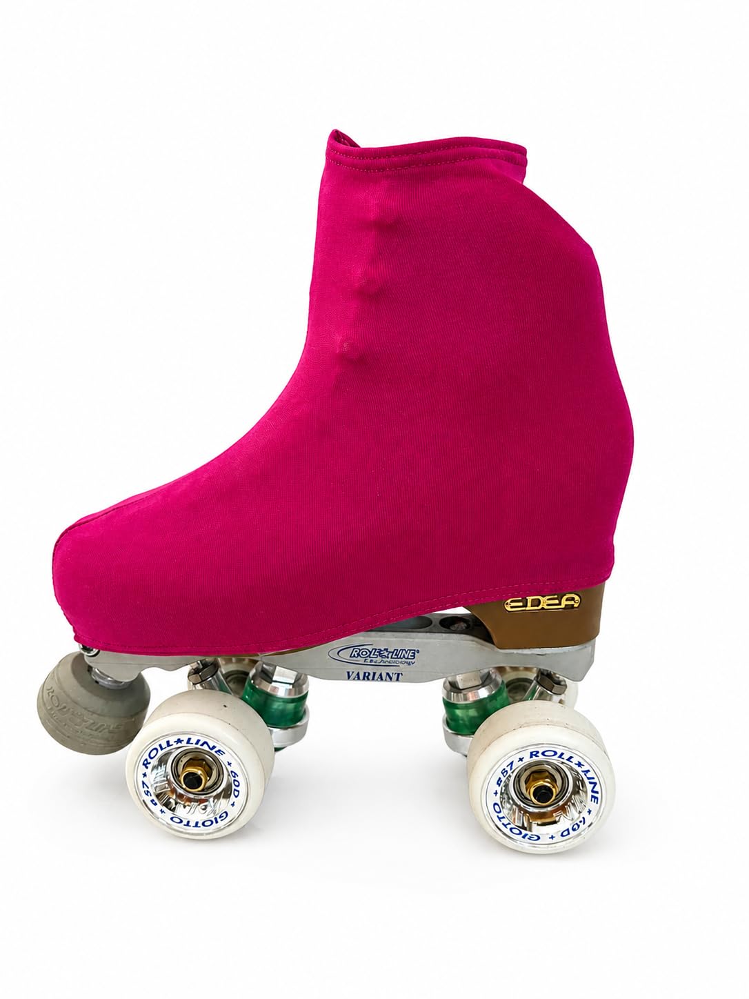 CRL Genérico Cubre patín para niña y Mujer, Funda PatinSkate, Professional Skating, Patinaje Hielo,artístico o en línea. 180 Densidad. Talla Universal Adulto y niños. Color Fucsia
