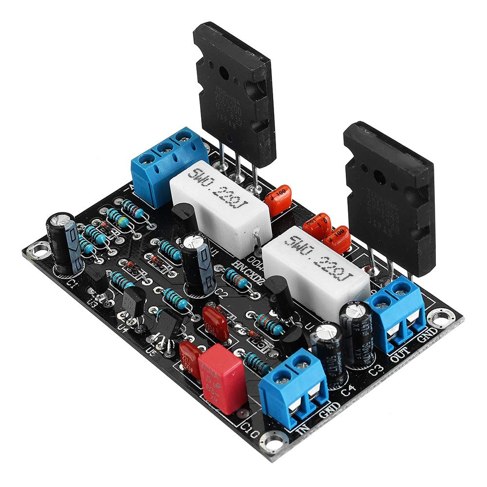 Amplificateur 2SC5200 2SA1943 DIY Module Mono 100W pour Audio Auto