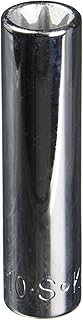 SK Hand Tool 44960 1/4-Inch Drive Deep Female Torx Socket, 10mm