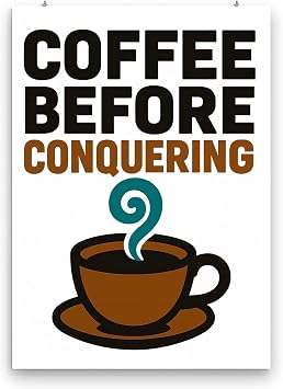 Motivational Office Poster - Entrepreneurs Inspiration - Gloss Paper Finish - Decor for Home Office or Workspace