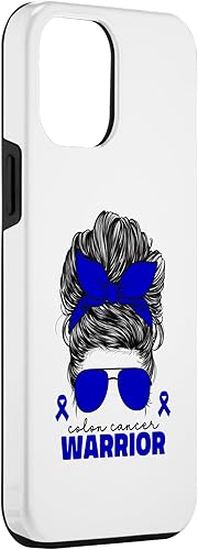 Miniatura 3 de iPhone 14 Plus - Funda para concientización sobre el cáncer colorrectal para mujer