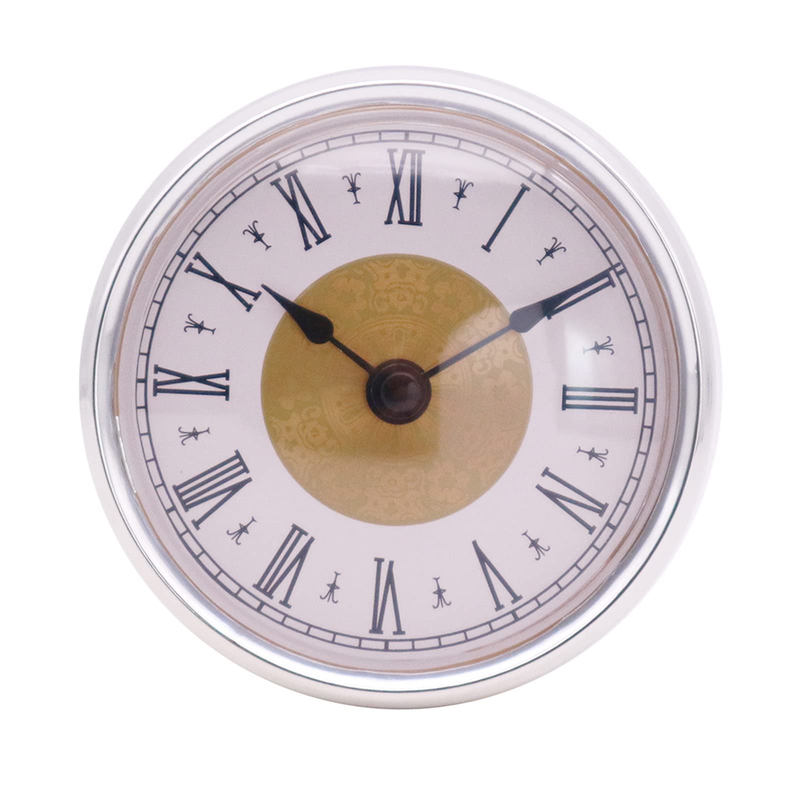 80mm Silver Rim Insert Clock Movement Quartz Battery Fit 3in Roman Numerals|Home & Garden | Home D?©cor | Clocks | Wall Clocks-image-44
