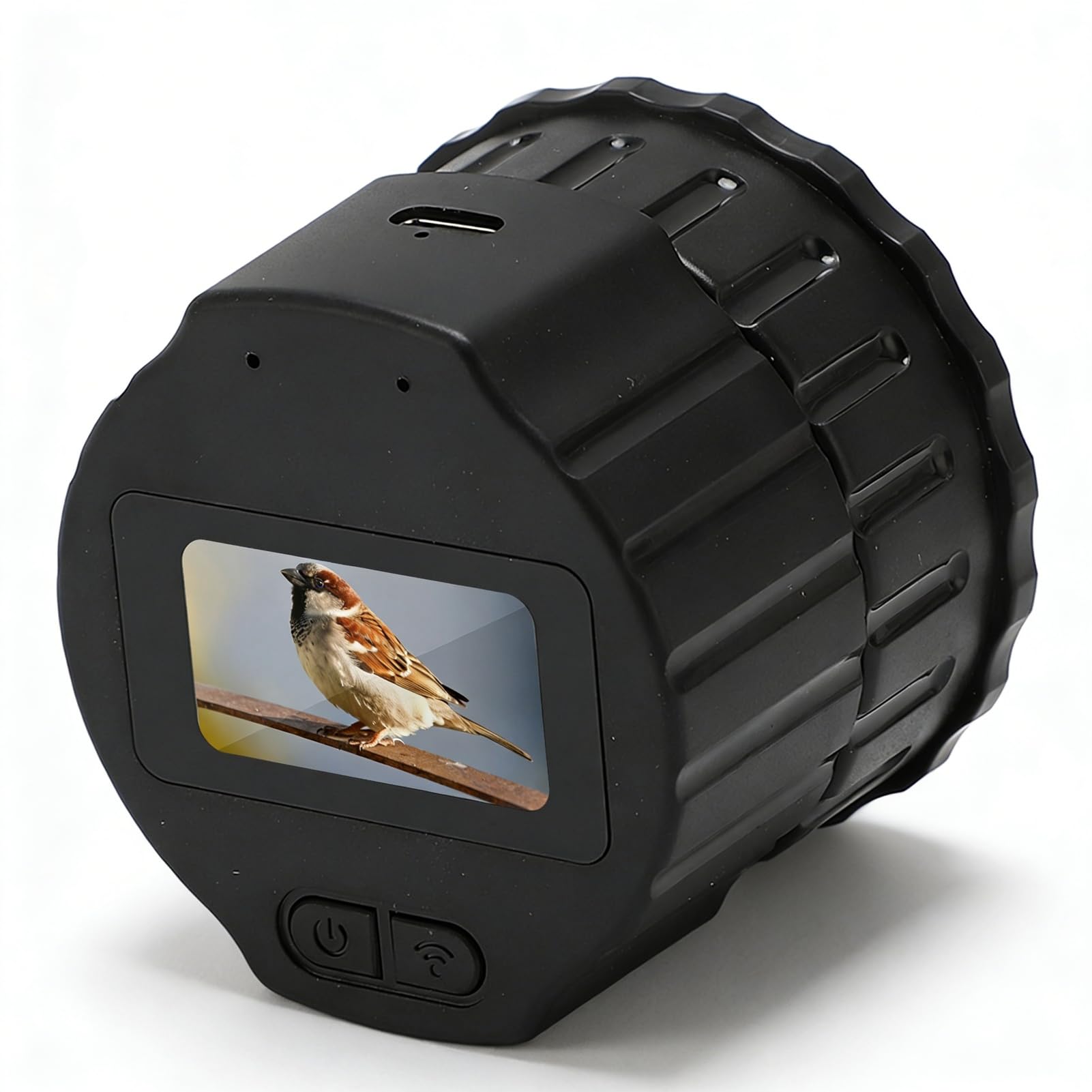 Bewinner Wi-Fi Digital Telescope Eyepiece Camera, 4 Million Pixel HD Wireless, for 25mm-50mm Scopes, Astrophotography, Planetary and Bird Watching