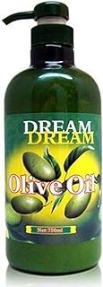 Dream Olive Oil Lotion for Body, Hands and Feet; Creates Smooth, Non-Greasy, Delectable, Calming, Emollient Long Lasting Smell for Dry Skin; Popular Use in Nail Salons & Spas