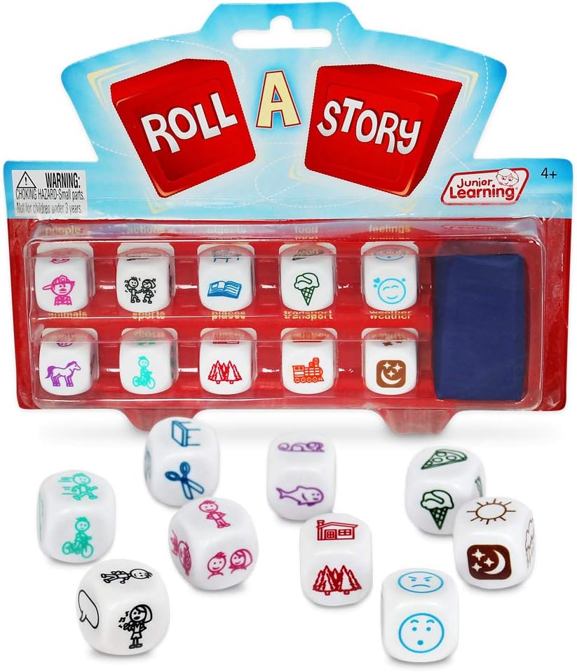 Roll a Story Develop Story Telling and Oral Language Dice, JL144
