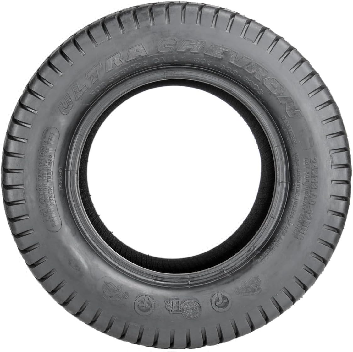 24x13.00-12 6Ply Ultra Chevron Tire
