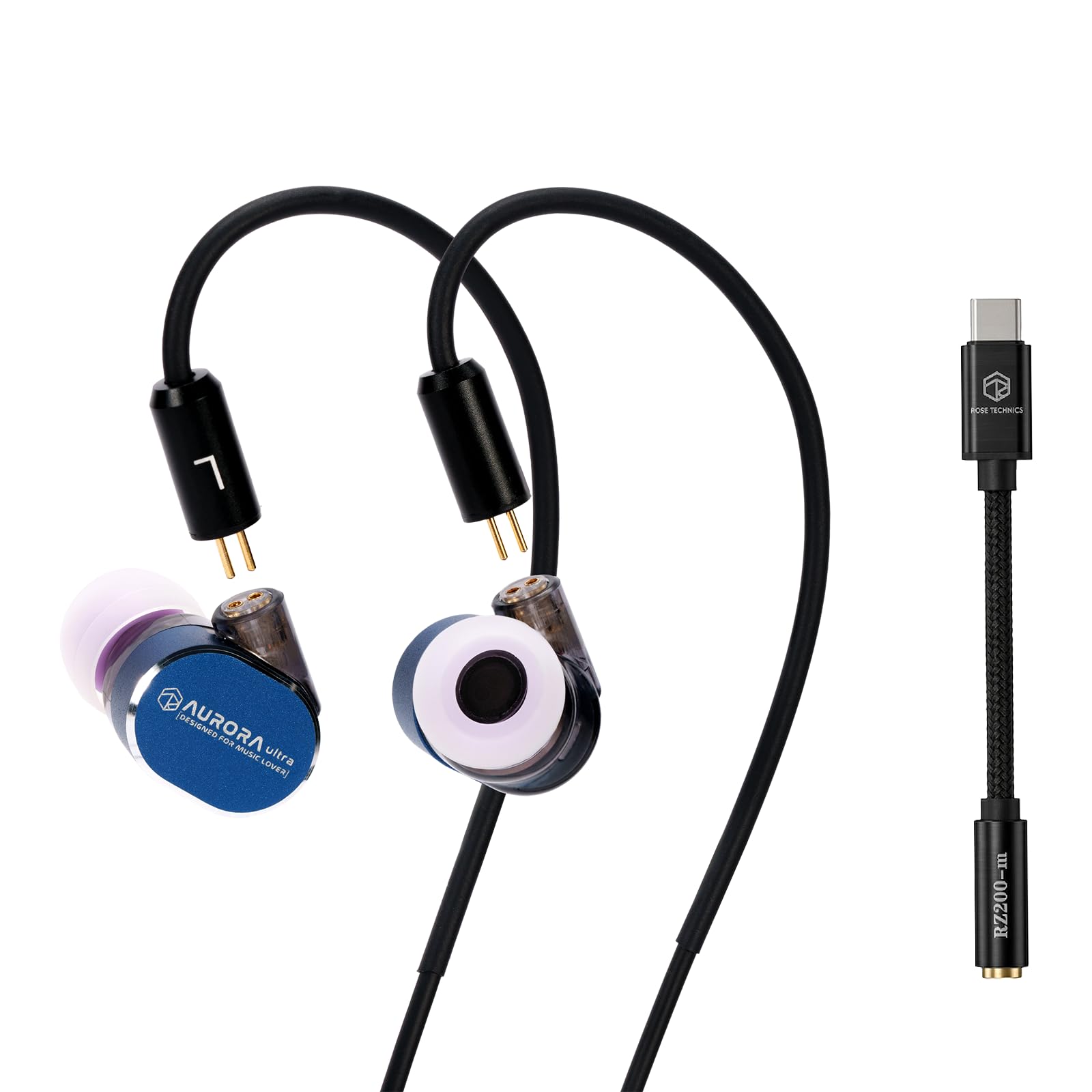 Amazon.com: HiFiGo ROSESELSA Aurora Ultra IEM,1 Planar + 1Dynamic