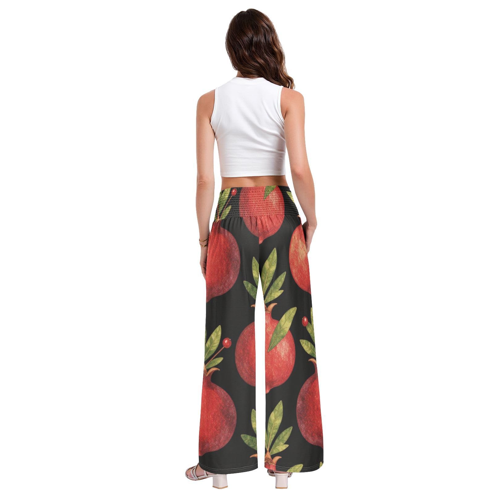 Crimson Poms - Pantalones de descanso para mujer, ligeros, con tacto modal
