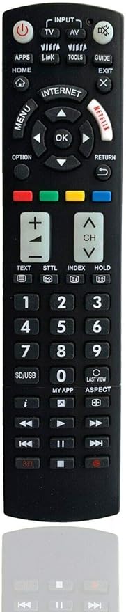 Afstandsbediening geschikt voor de PANASONIC PT-FX400U beamer, vervangt