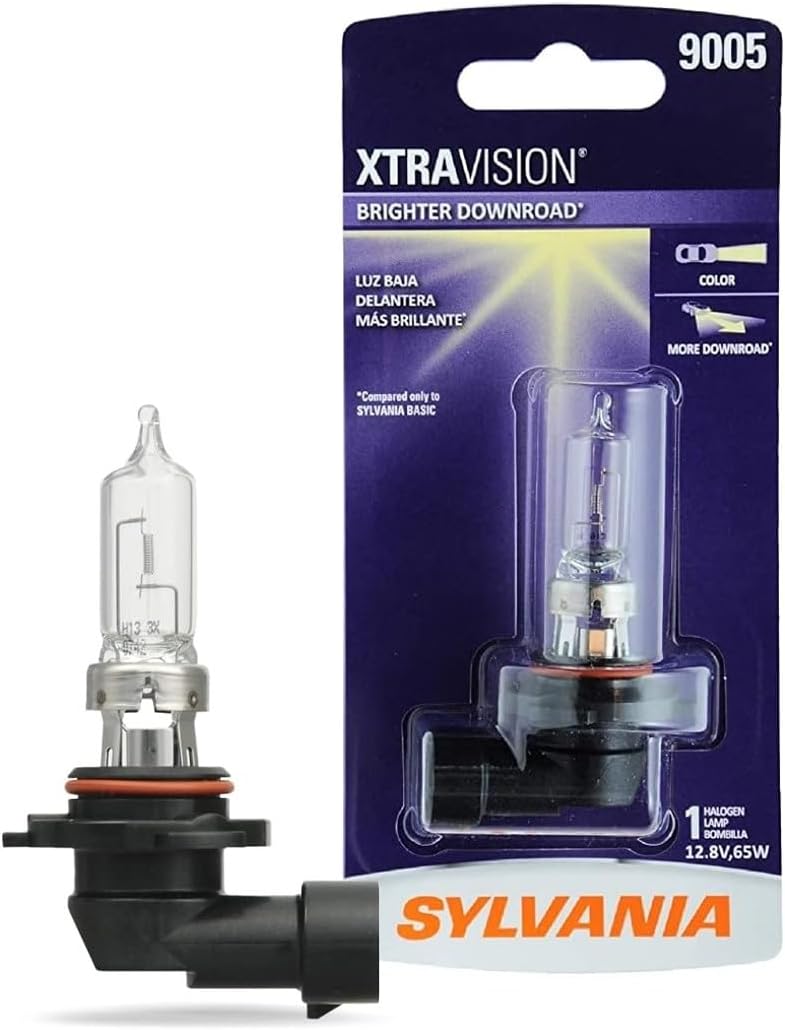 9005 XtraVision - High Performance Halogen Headlight Bulb, High Beam, Low Beam and Fog Replacement Bulb (Contains 1 Bulb)