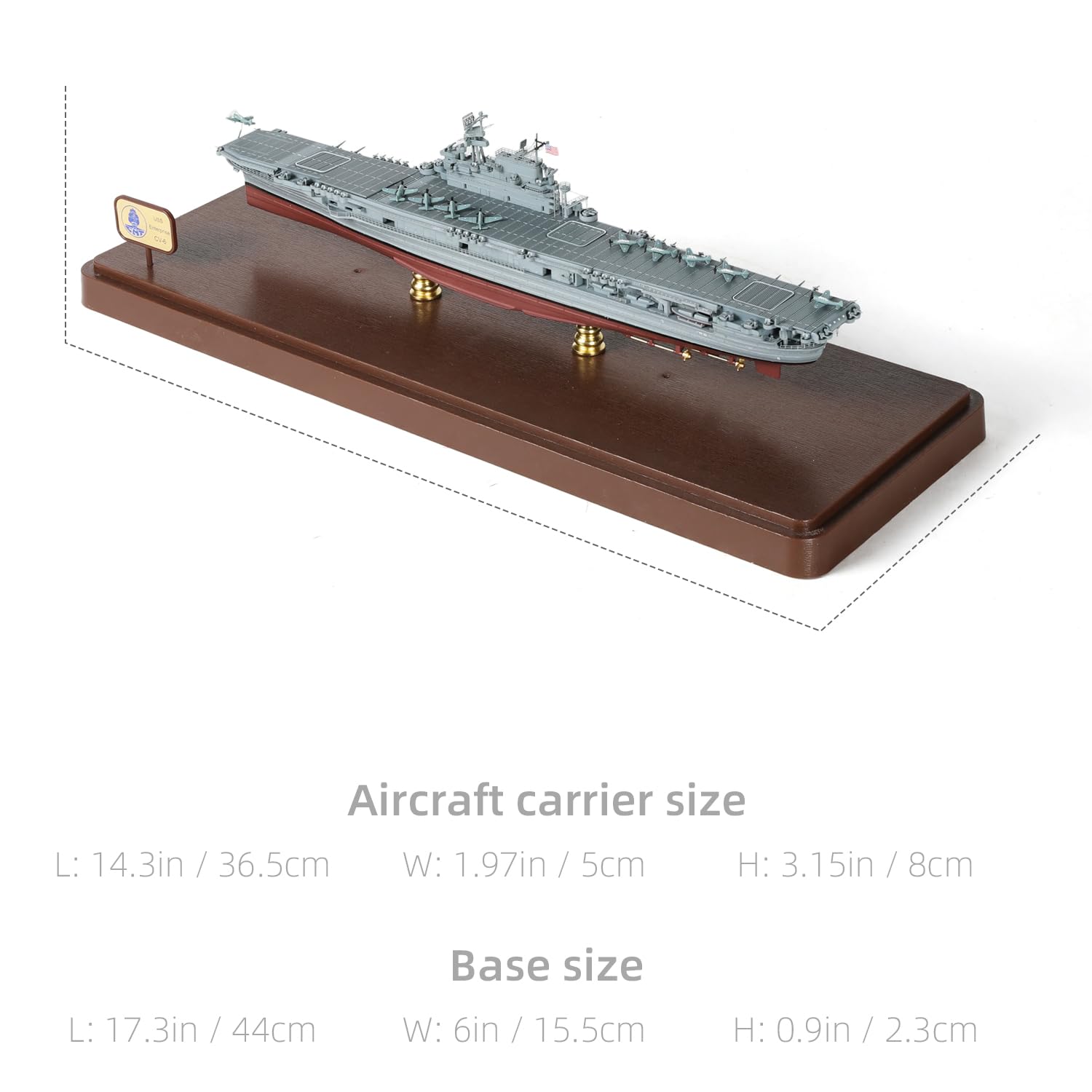 ダイキャストメタル製 U.S.S. ENTERPRISE Amazon.com: NUOTIE 1/700 USS Enterprise CV-6 Aircraft