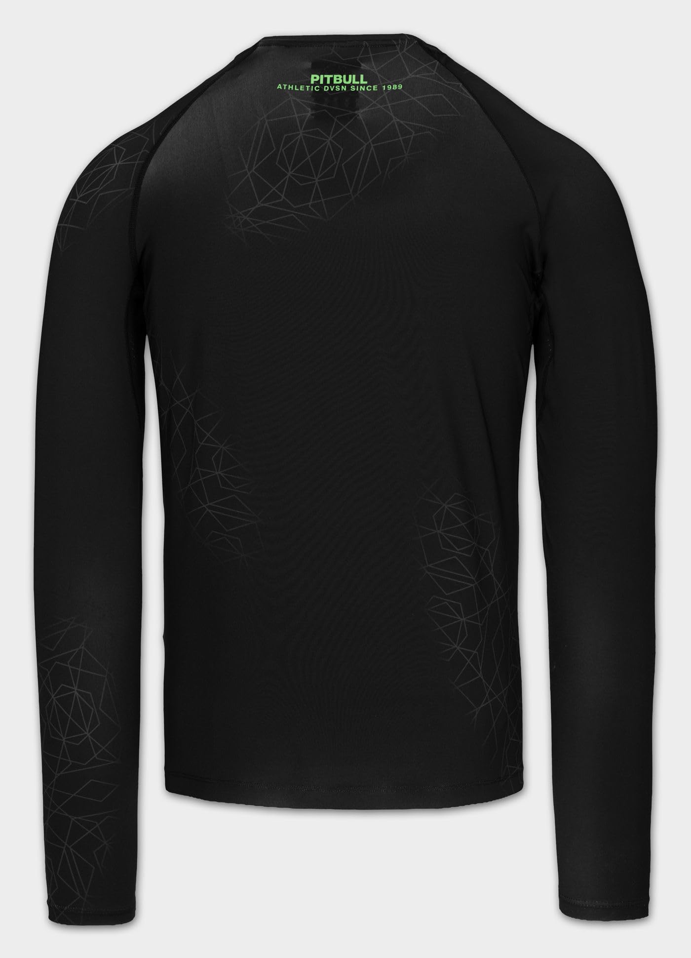 PITBULL - T-Shirt Rashguard Homme Manches Longues Ray, T Shirt Sport | Rash Guard Séchage Rapide, Tshirt Fonctionnel Élastique, Rafraichissant Chemise, Sport Chemise, Longsleeve