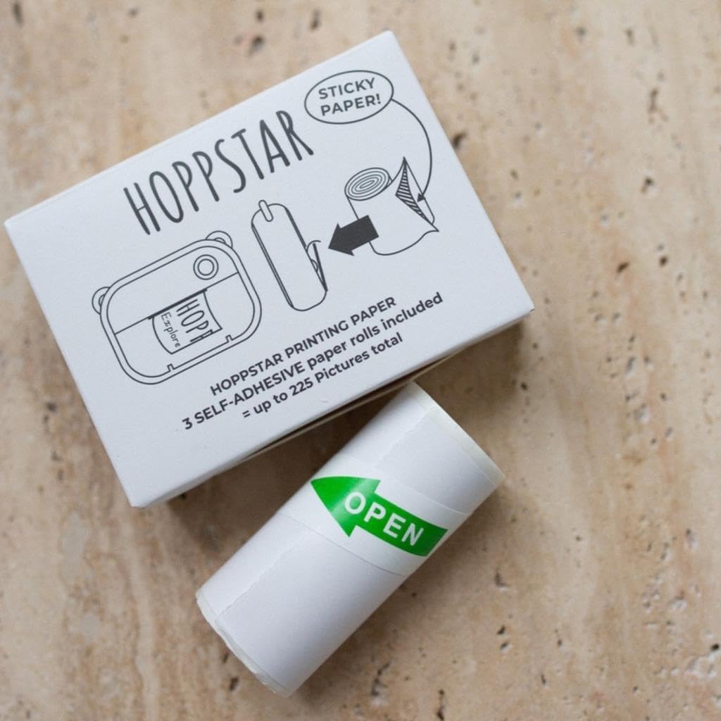 Other Brand Hoppstar Model Hoppstar Refill 3 Rolls of Adhesive Paper