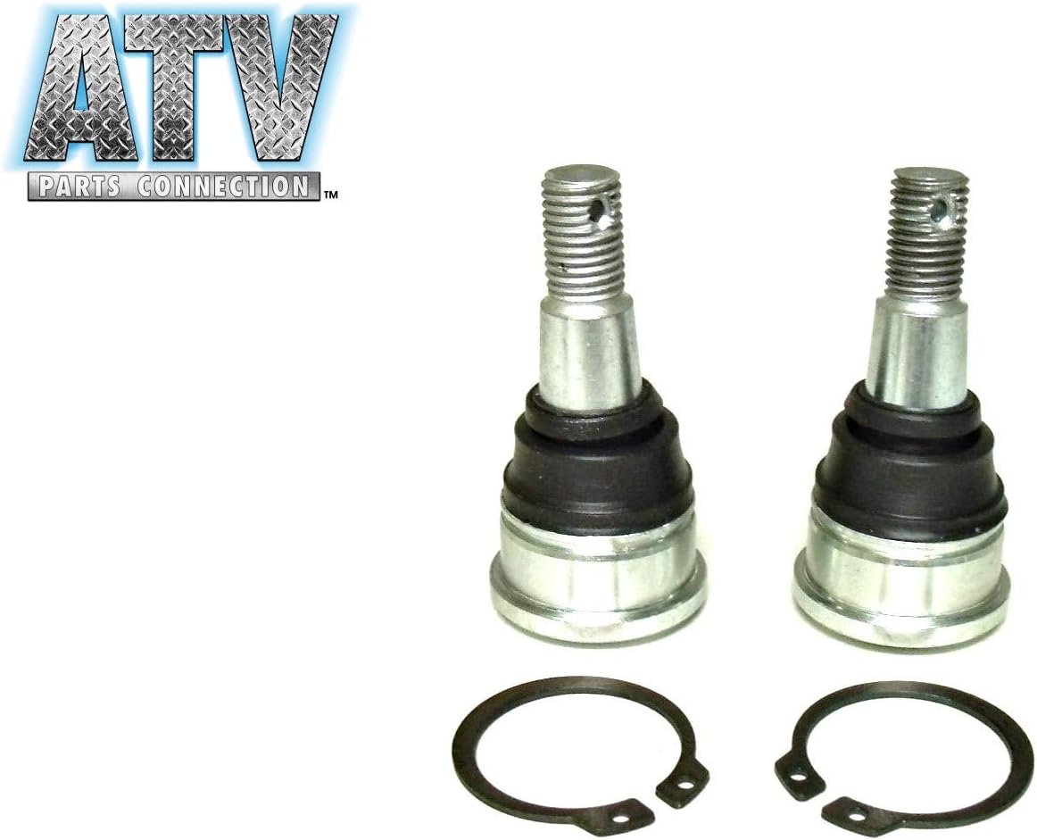 Precision Lower Ball Joints for Polaris 7082538, 7061156, Set of 2, Exact Fit, Corrosion Resistant, Low-Friction, Pre-Greased, ATVPC