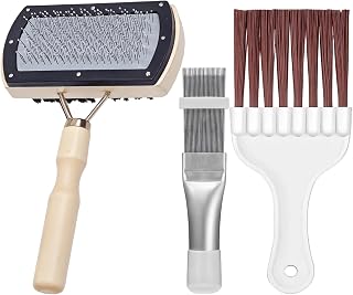 Refrigerator & Ac Coil Cleaning Kit: 3 Brushes, Fin Comb, Gunk Remover, for Mini Splits & More
