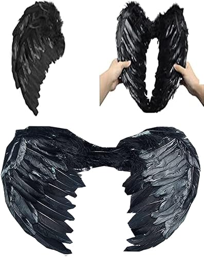Miniatura 4 de Alas de ángel, alas de ángel para adultos, disfraz de ángel, disfraz de ángel para niños, ala de plumas, Halloween, carnaval, fiesta, disfraz de