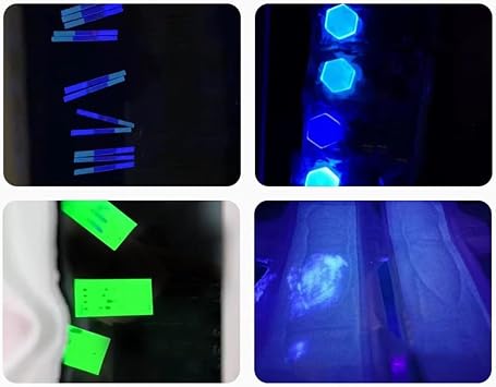 Dark Box UV Ultraviolet Analyzer, UV Lamp Cabinet, Lab Fluorescence Detector, Wavelength 254nm/365nm, with Observation Window, for Product Testing