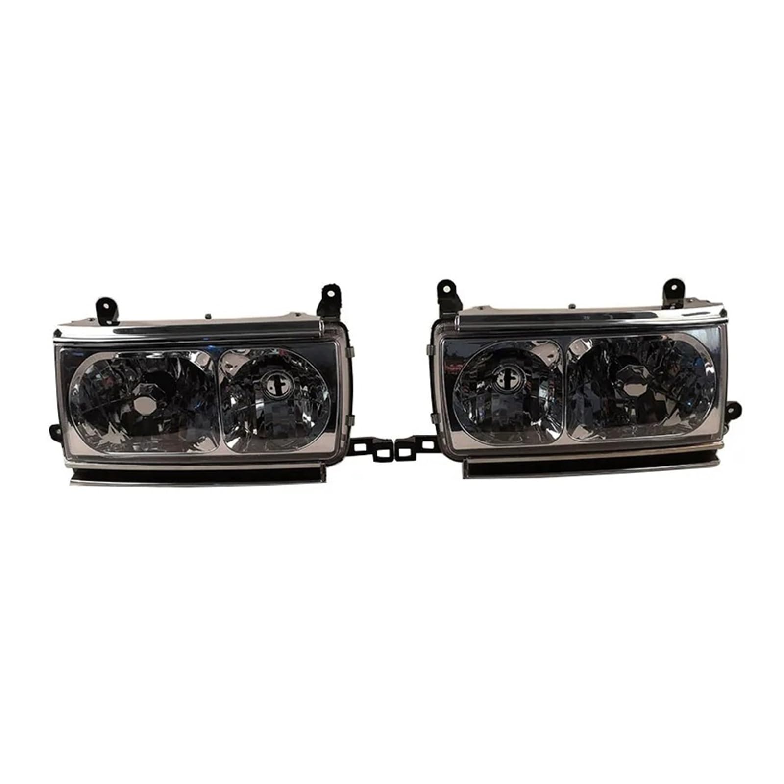 ESPYN Fanale Proiettore Per Toyota Per Land Per Cruiser LC80 FJ80 HDJ80 FZJ80 1991 1992 1993 1994 Coppia Di Fari Auto In Cristallo Faro Principal