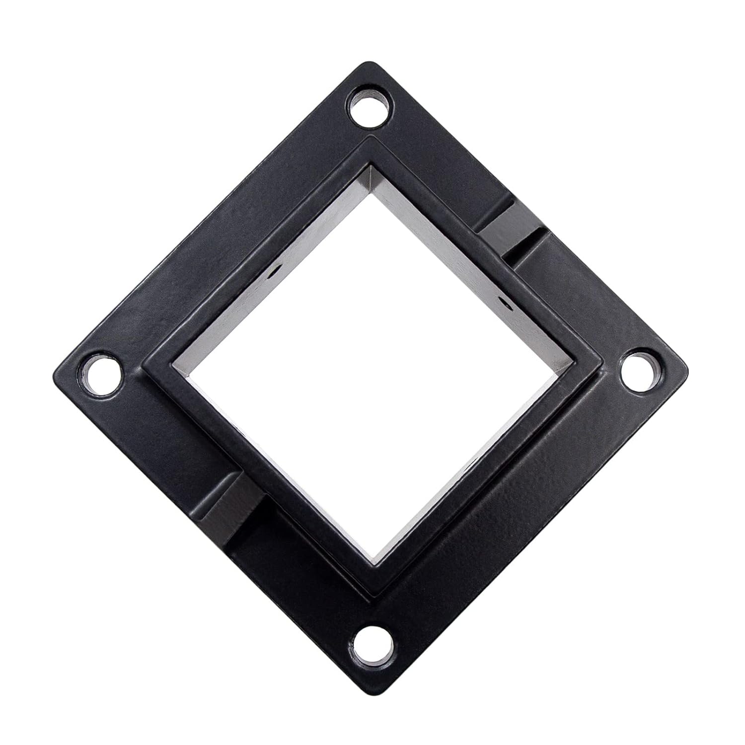 12 Tapones Para Postes De Valla - 60x60mm (Marrón RAL 8028)