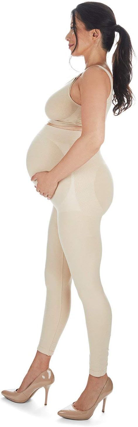 SlimMe Maternity High-Waisted Leggings