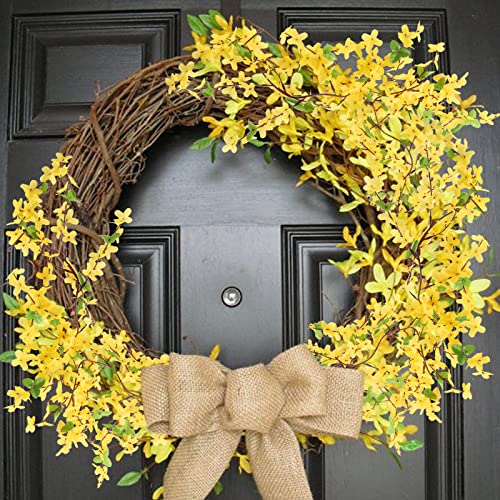 Ho2Nle 4Pcs 23.6Ft Silk Flower Garland Spring Garland Decor Fake Hanging Vines For Home Wall Home Party Wedding Indoor Outdoor Bedroom Wedding Decoration #TOP3