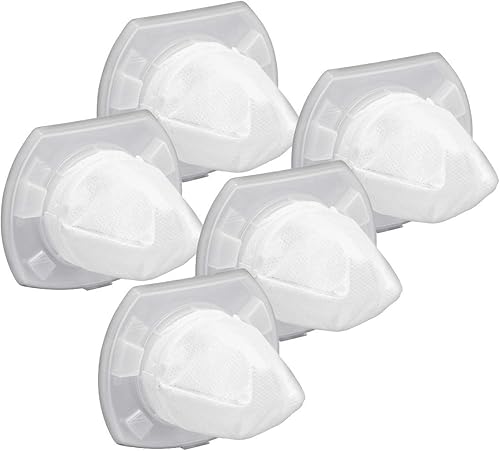 RO6G Paquete de 5 filtros de repuesto para Black & Decker VF110 Dustbuster, reemplaza la pieza # VF110, 90558113-01