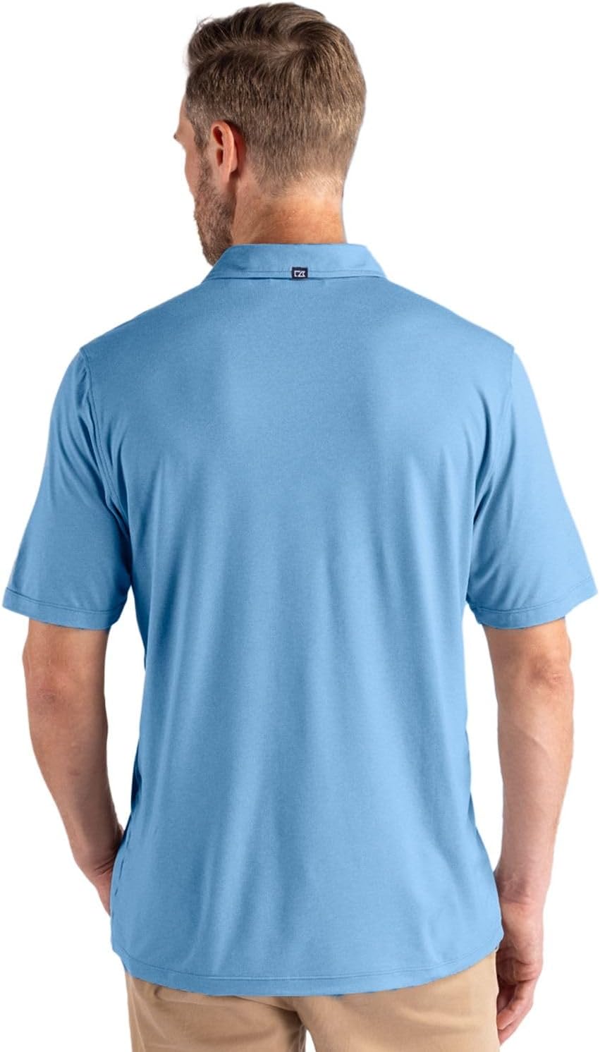 Cutter & Buck Coastline Epic Comfort Recycled Mens Polo, White, XXXL - Image 2