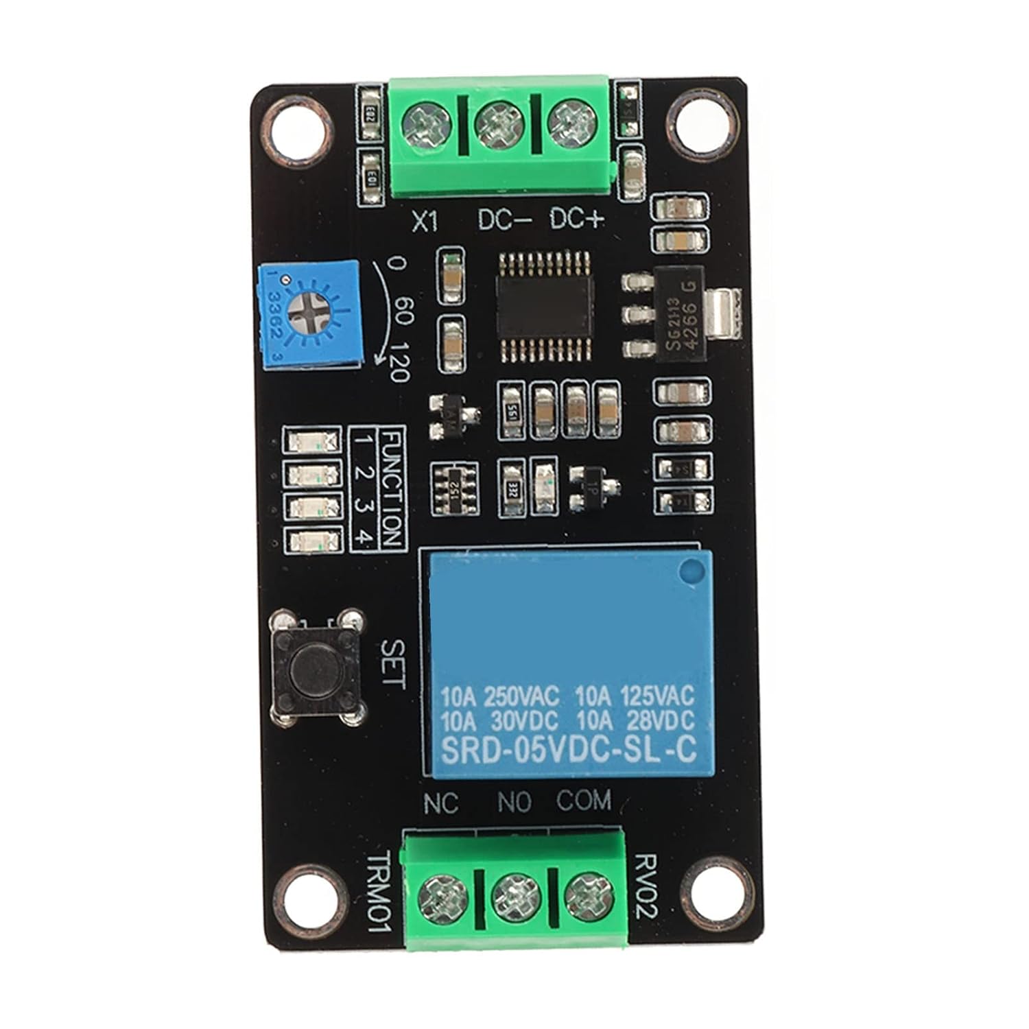 Time Delay Relay Module, Delayed Disconnection Anti Reversal Light ...