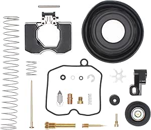 Aazon.co: AHL Otorcycle Carburetor Rebuild Kit 27421-99A 27421-99C 27490-04 Copatible With - View #7