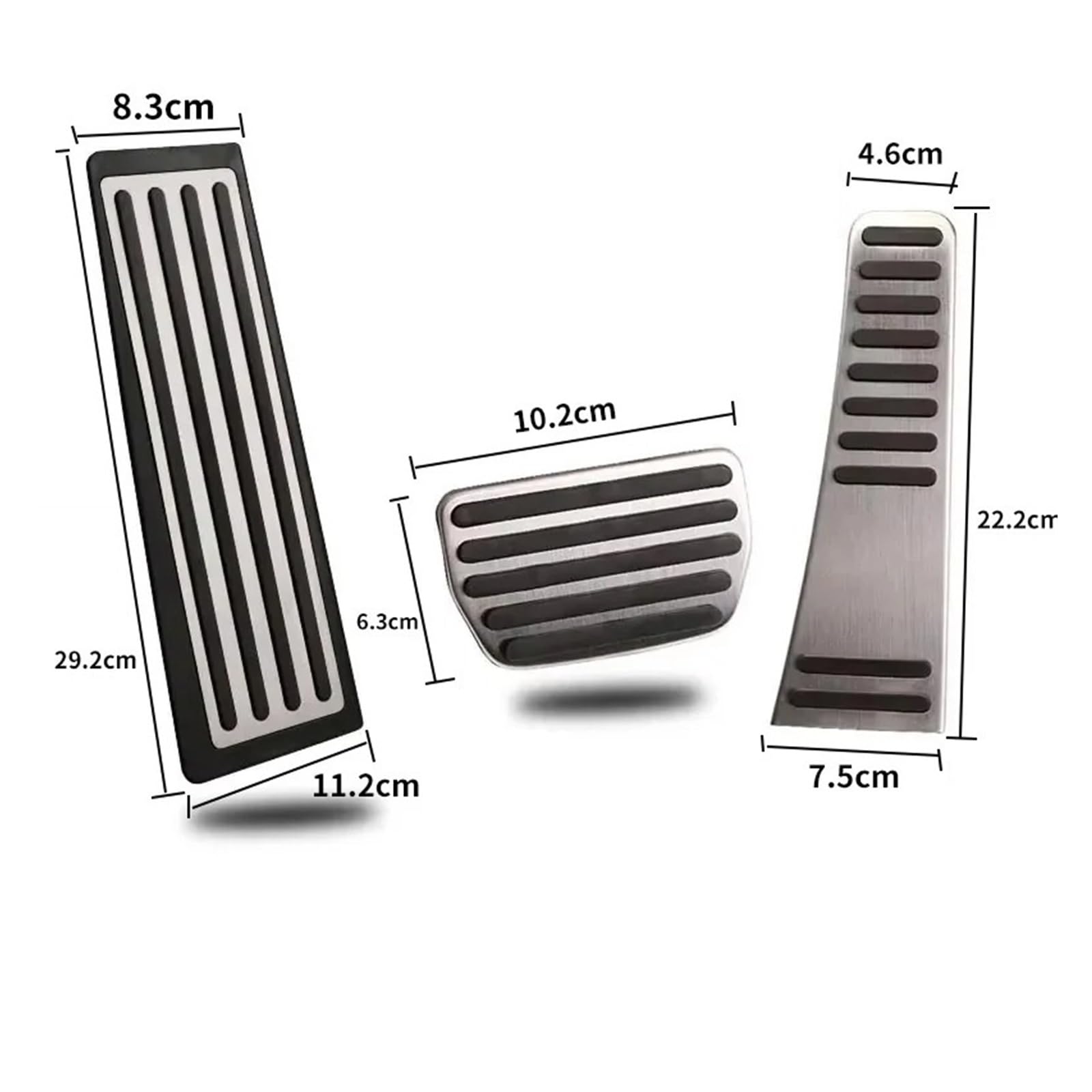 Pedaliera Auto Freni Per Volvo Per XC60 Per XC90 Per S90 Per V90 Per S60 Per V60 Per XC40 2022 2023 2024 2025 Pedale Pedali del freno(Xc60 3pcs)
