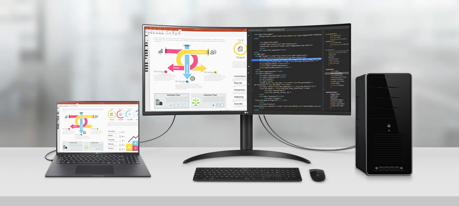 LG 34WR55QC-B