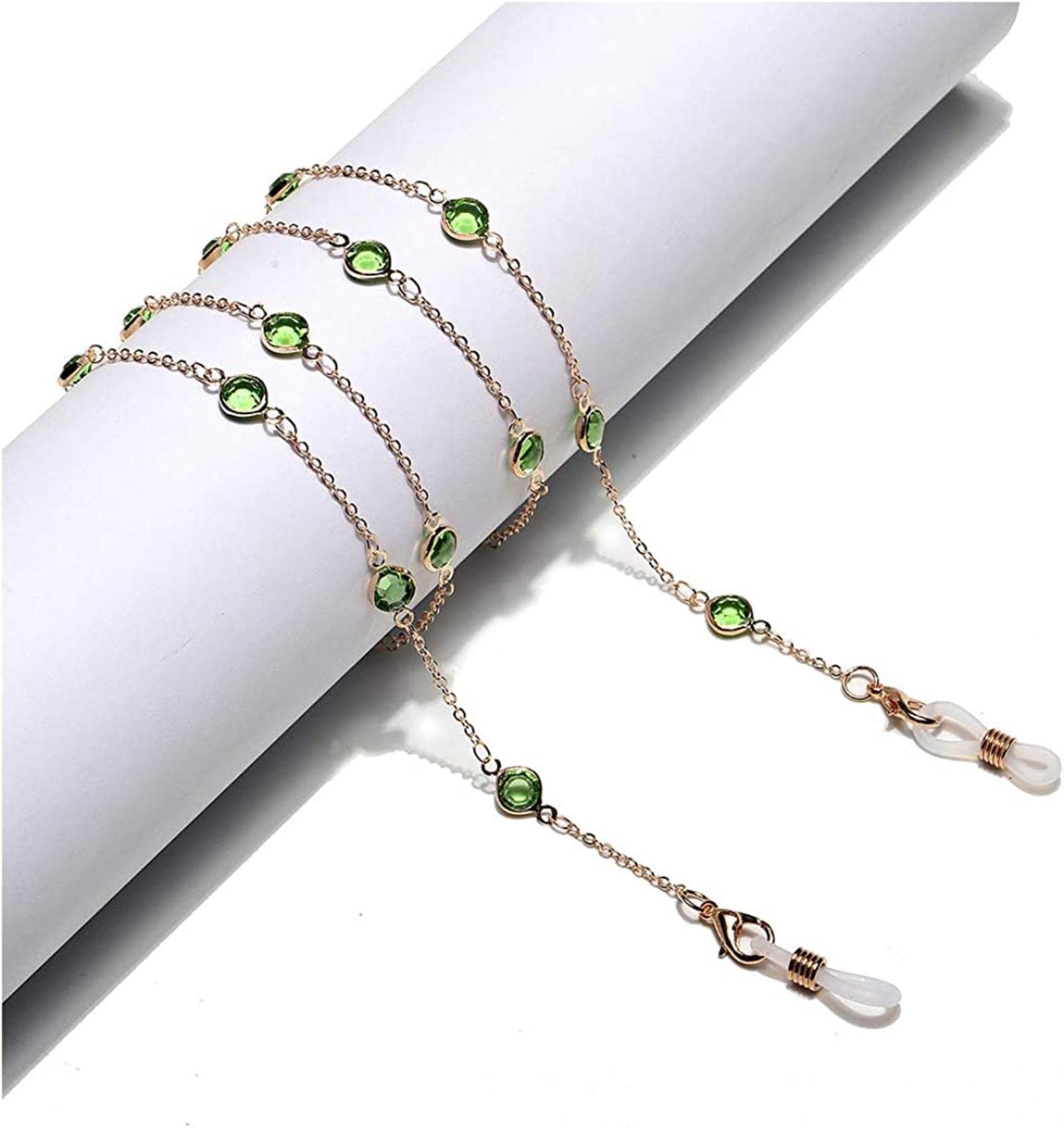KLXSIVU Eyeglass Chains Sunglasses Chain Reading Eyeglasses Holder Strap Cord Lanyard Eyewear Retainer Sunglass