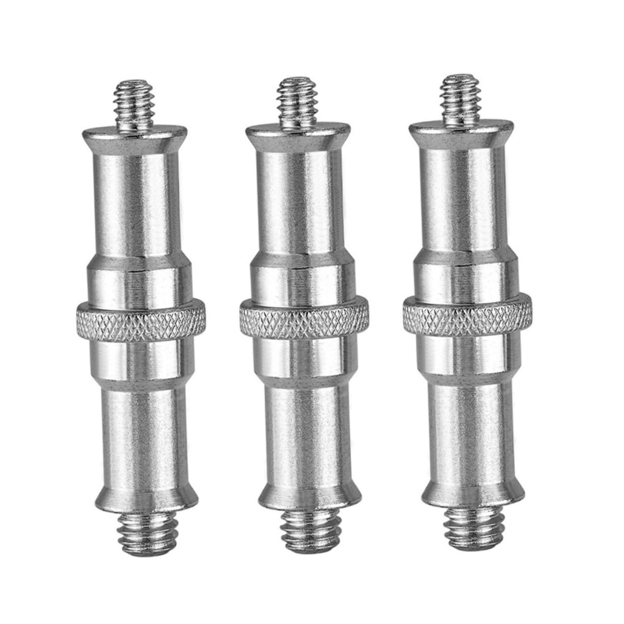 Tornillo trípode cámara Kisangel compacto de 3 piezas para soporte de flash estable sin holguras 8