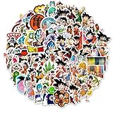 Tvoip 100Pcs Anime Stickers Pack, Cartoon Characters Stickers Movie Decorative Sticker for Water Bottle Laptop Luggage Skateboard Planner, Waterproof Vinyl Horror Decals for Teens Adults