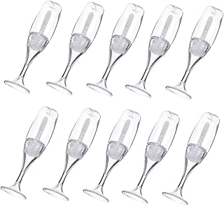 NOLITOY 10 frascos de copa de vino, botellas ...