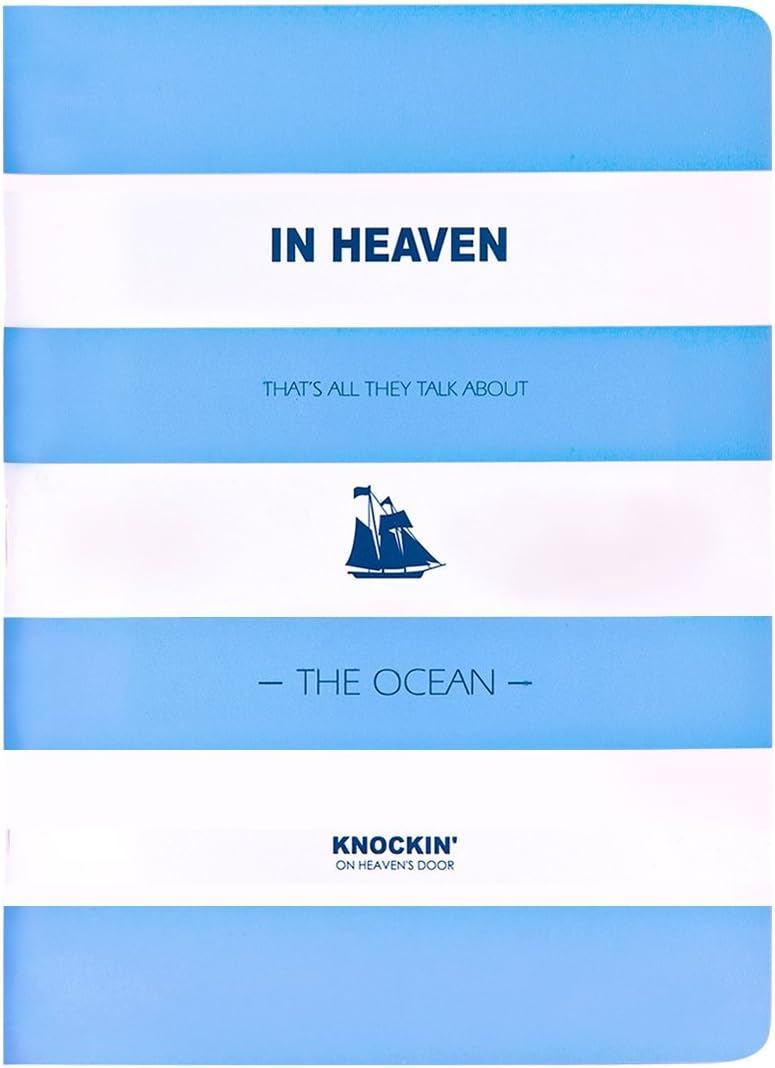 Be Different Ocean - Softcover Squared Journal Notebook: 8x6" - A5