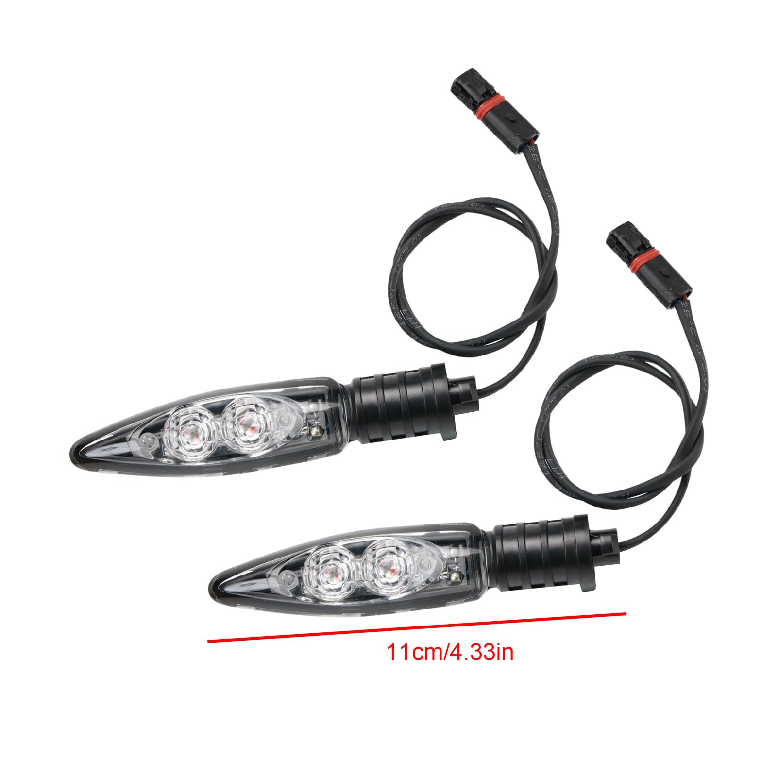 S1000RR HP4 F800GS R1200R R1200GS F650GS 63138522499 2 pacchi Indicatori luminosi adatti per motocicli