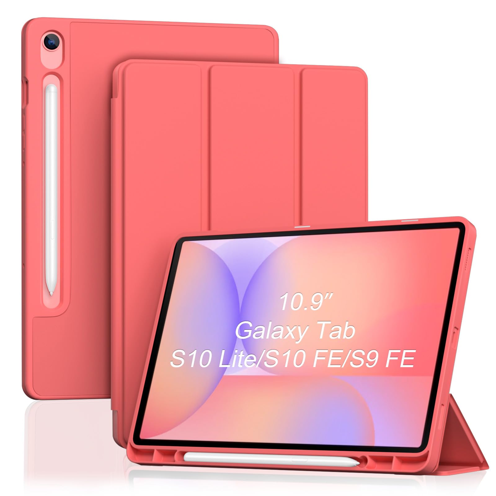 Samsung Galaxy Tab S10 FE Pen付き ケース付き ProCase Smart Case for 10.9 Inch Galaxy Tab S10 Lite 2025/ S10 FE