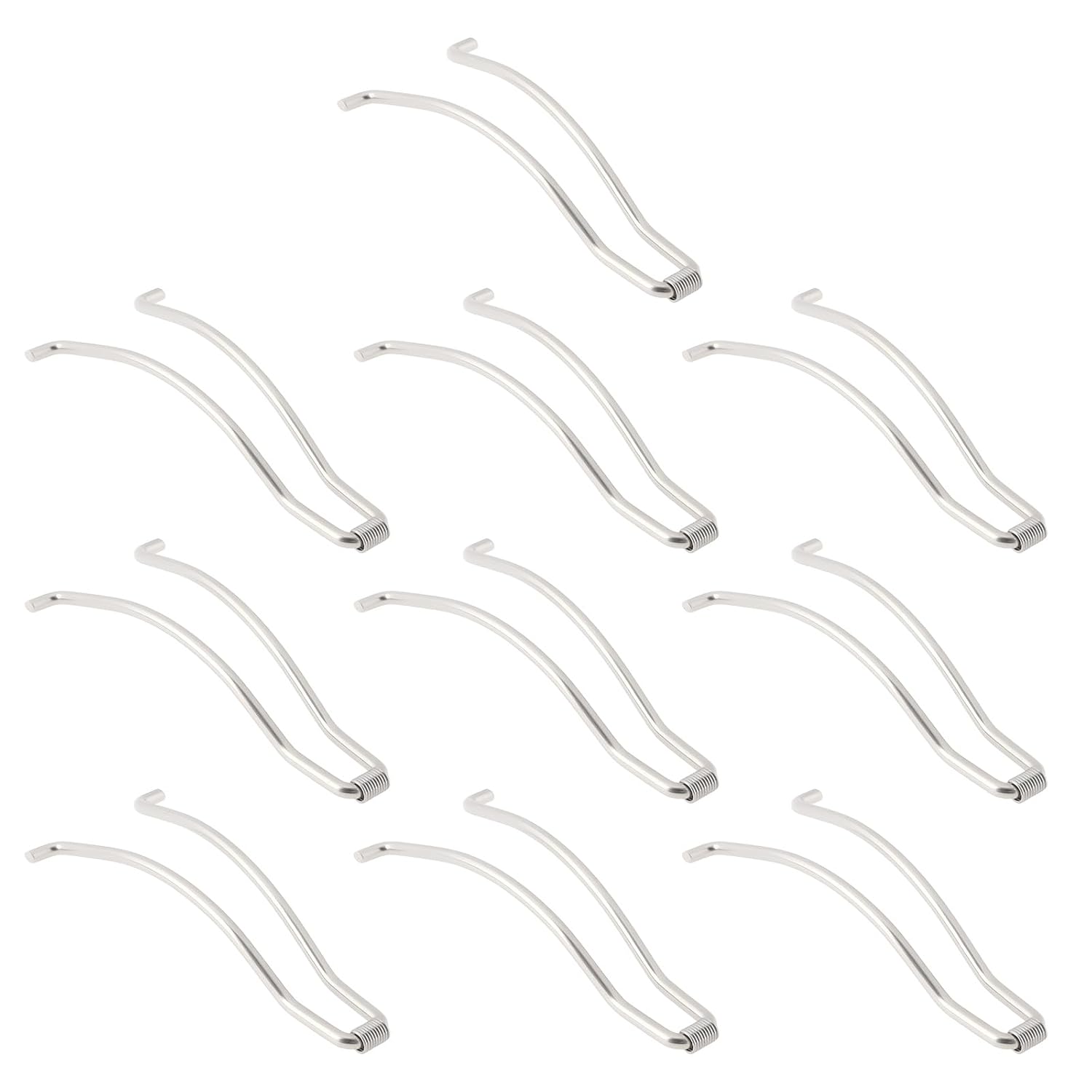 OTOTEC 10pcs 40mm Replacement Spring For Nail Pliers for most Toenail Clippers with a Length of 11.3-12.5mm