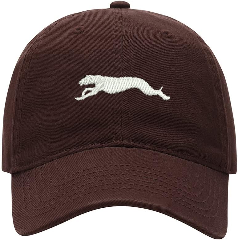 Baseball Cap Men Greyhound Dog Embroidered Washed Cotton Dog Hat Baseball Caps