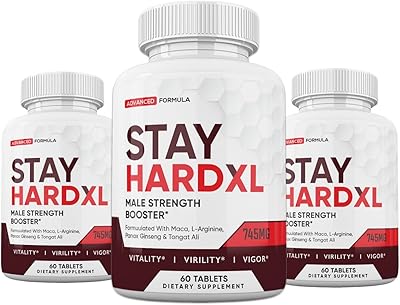 Stay Hard XL, 180 Count, 3 Month Supply, 60 Count Pack of 3