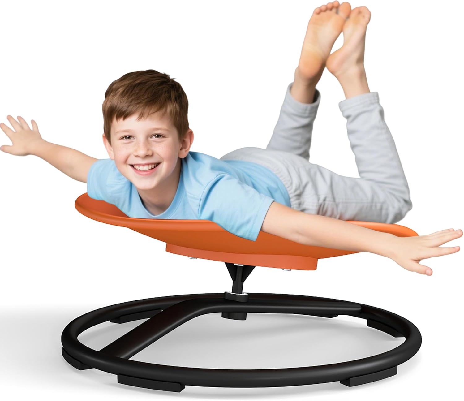Murago Sensory Spinning Chair for Autistic Kids, Sensory Chair for ADHD Teens, 360 Rotation, Heavy Duty 220 Lb. Capacity, Green