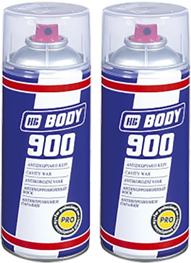 900 Car/Van 2 x 400ml Cavity Wax Oil Spray Exterior/Interior Automotive Closed Parts