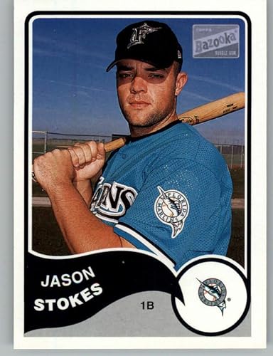 2003 Bazooka #131 Jason Stokes NM-MT Florida Marlins Baseball MLB