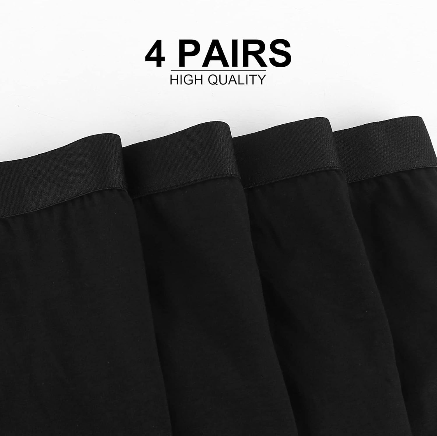 Natural Feelings Mens Underwear Boxer Briefs Pouch Trunks Underwear for Men 1.5" No Fly Boxer Trunks 4-Pack - Image 6