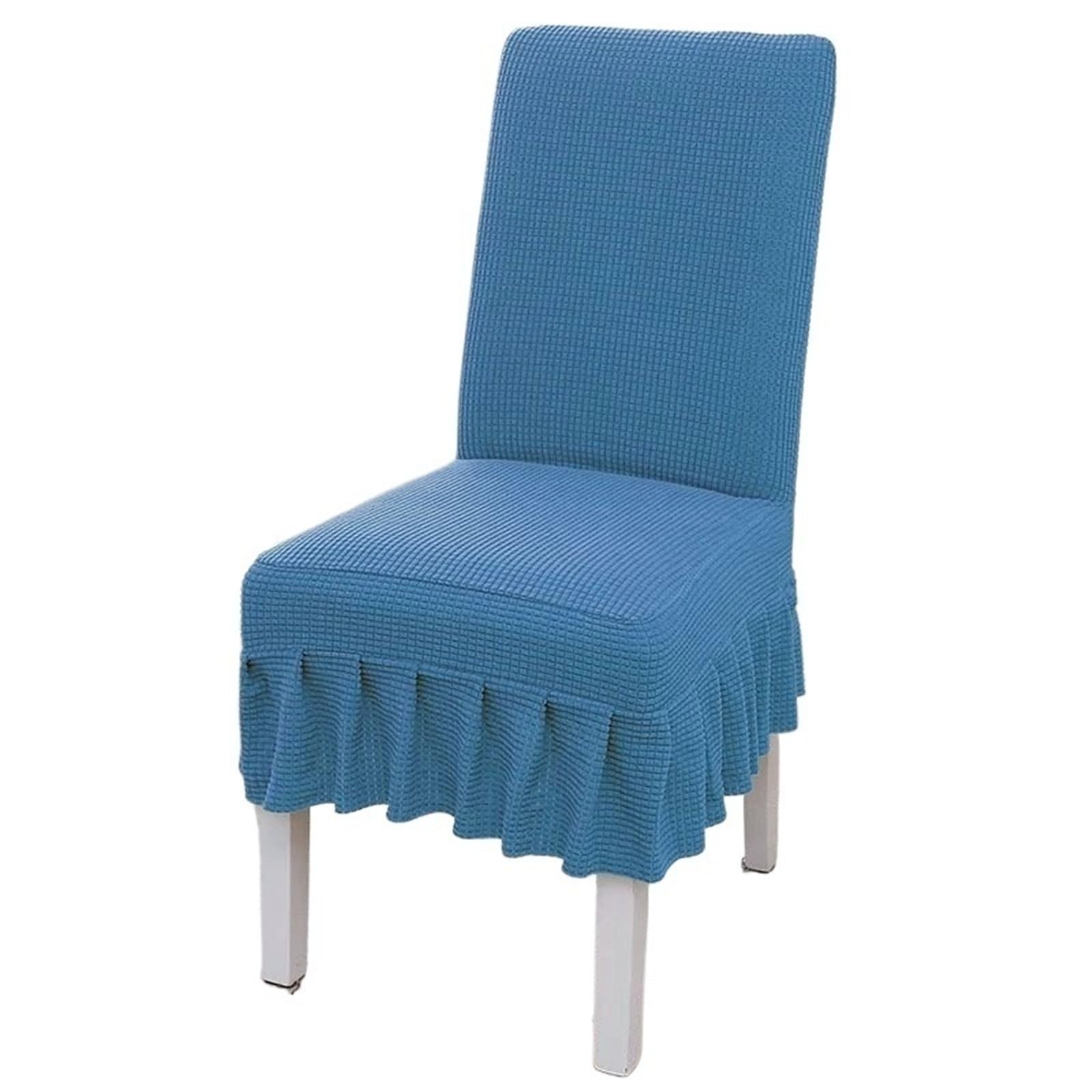 ECPGPMDLDT Chair Covers Stretch Kitchen Dining Room Chair Covers Removable Washable for Hotels Wedding Banquets Conferences(D,4pcs)