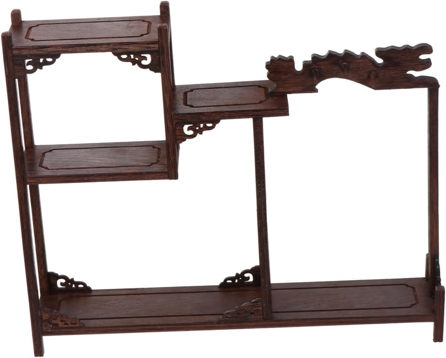 Wooden Vintage Decor Mantle Shelf Antique Display Stand for Home Decor